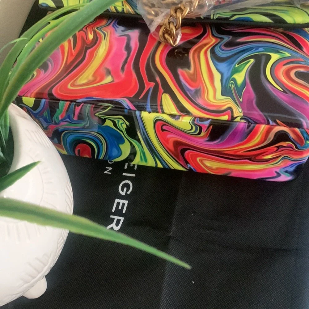 Kurt Geiger London Kensington X Marble Shoulder Bag - Picture 12 of 16